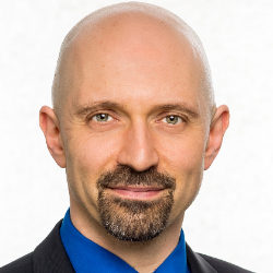 Photo of Gregory Goldmacher, MD, PhD, MBA, Head of Clinical Imaging, Merck & Co.