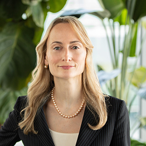 Photo of Luba Greenwood, JD, CEO, Mwyngil Therapeutics and Board Member, Bioptic AI