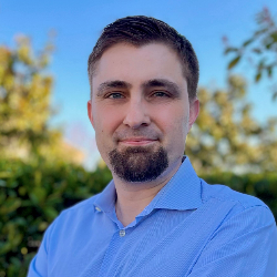 Photo of Dan Groff, PhD, Senior Principal Scientist, Sutro Biopharma