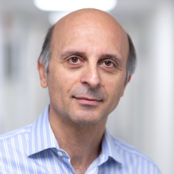 Photo of Anastasios Karadimitris, PhD, MRCP, FRCPath Langmuir Chair in Haematology and Consultant Haematologist Co-Director, Centre for Haematology Director, Hugh and Josseline Langmuir Centre for Myeloma Research Centre for Haematology, Department of Immunology and Inflammation, Imperial College London Department of Haematology, Hammersmith Hospital  Imperial College Healthcare NHS Trust