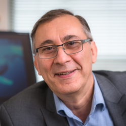 Photo of G. Mike Makrigiorgos, PhD, Professor and Director, Medical Physics and Biophysics, Dana-Farber Cancer Institute, Brigham and Women's Hospital, and Harvard Medical School