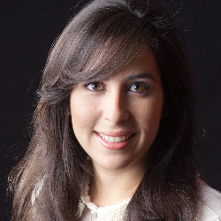 Photo of Maria L. Pineda, PhD, CEO & Co-Founder, Envisagenics Inc.