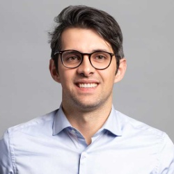 Photo of Eduardo Sarreta, Vice President, Finance & Business Development, RayzeBio, a Bristol Myers Squibb Company