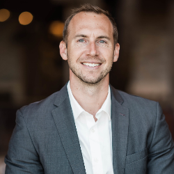 Photo of Austin Sendek, PhD, Founder/CEO, Aionics, Inc.; Adjunct Professor, Stanford University