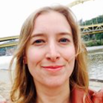 Photo of Bethany Williams, MBBS PhD, Lead for Digital Pathology Education and Training,  National Pathology Imaging Co-Operative (NPIC), UK